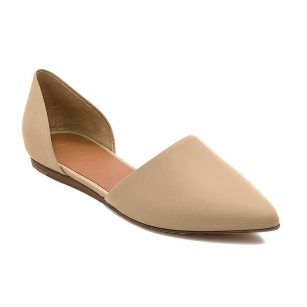 VINCE Nina Leather D'Orsay Flats
